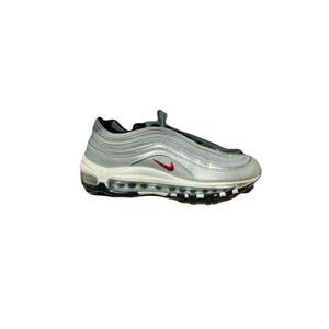 The Nike Air Max 97 GS with style code 918890-001 silver bullet For Kids Size 7Y